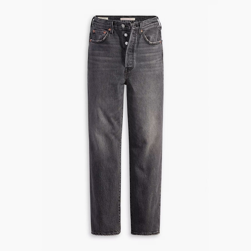 Levi's® Premium Women’s Size 28 RIBCAGE STRAIGHT ANKLE JEANS Button Fly